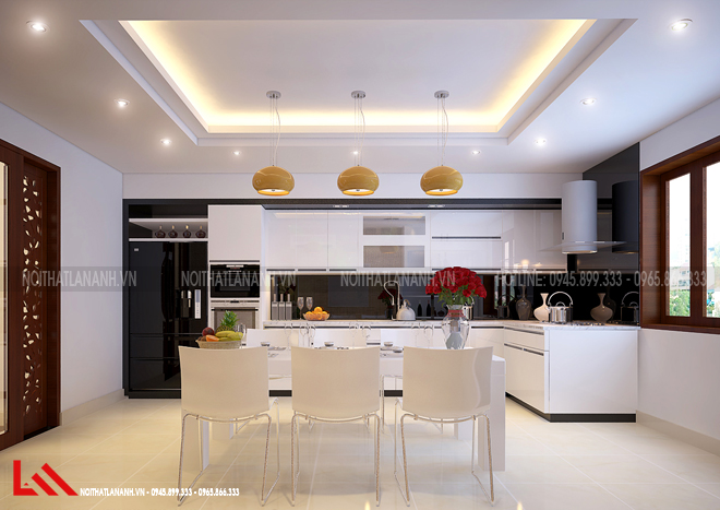 Thiết kế nội thất bếp đẹp Thiết kế nội thất bếp đẹp